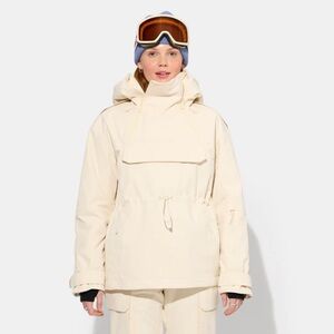 Halfdays Ronne anorak (oat milk, xs)